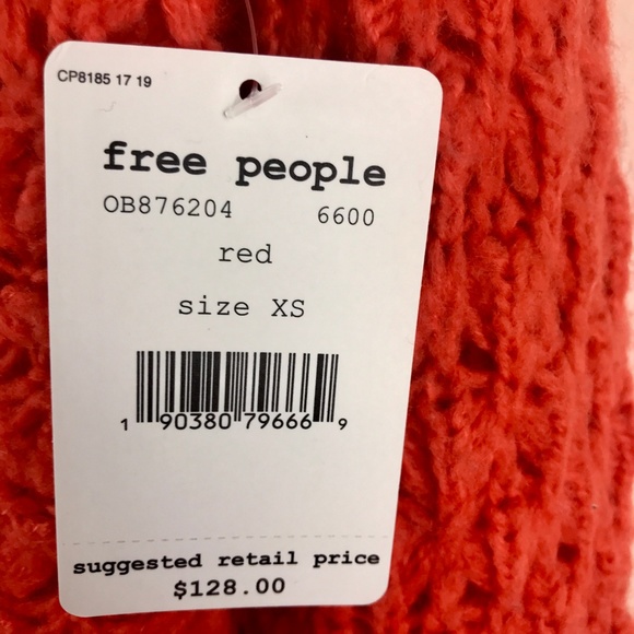 Free People Crashing Waves Pullover Wool Sweater - Picture 8 of 8